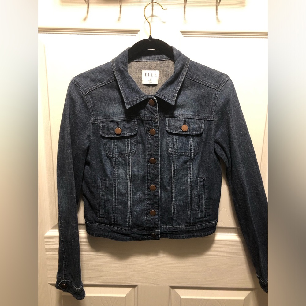 Dark jean jacket